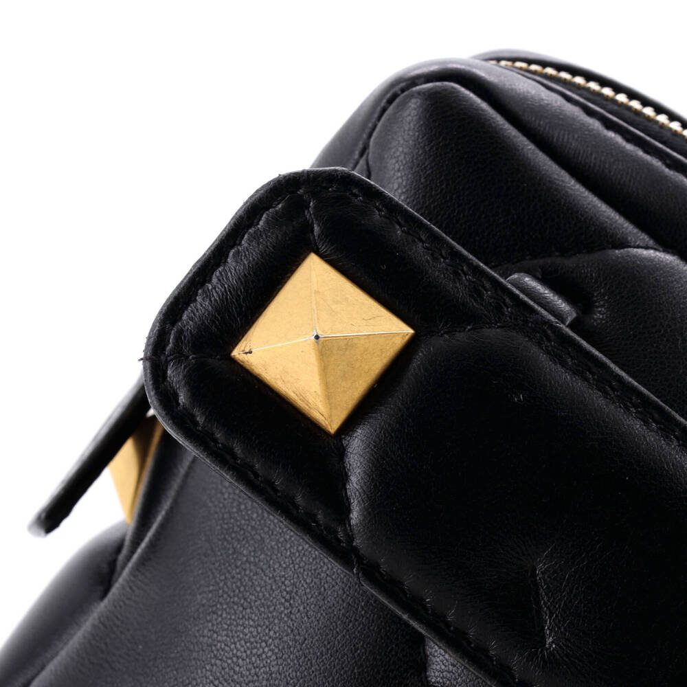 Valentino Garavani Small Roman Stud Crossbody Bag Quilted Leather - Picture 6 of 6